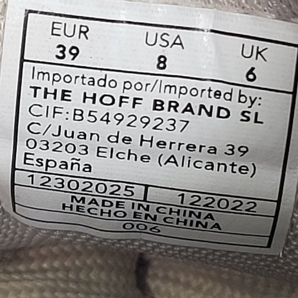 The Hoff Brand Women's Multi-Color Sneakers US Size 8 - Picture 10 of 10